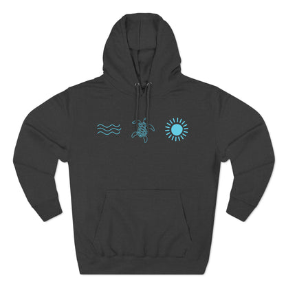 Ocean Trio Blue Hoodie 2.0