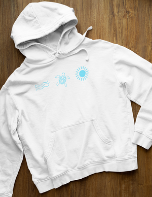 Ocean Trio Blue Hoodie 2.0