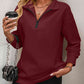 Essential Coastal Quarter Zip Sweatshirt